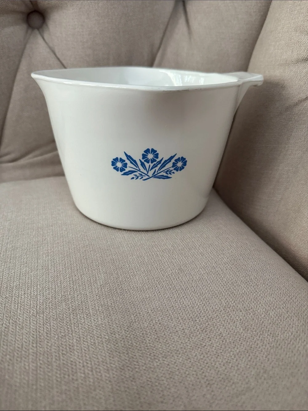 Corning Ware 1 Quart Sauce Maker, 4 cups, Blue Cornflower